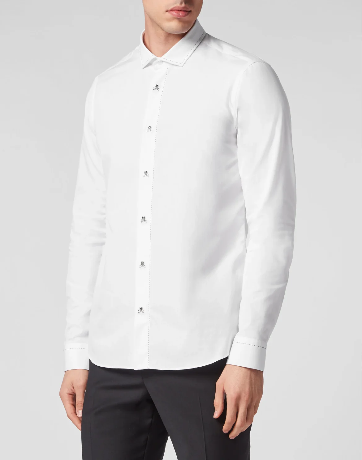 Shirt Sugar Daddy Cut LS, цвет: Белый