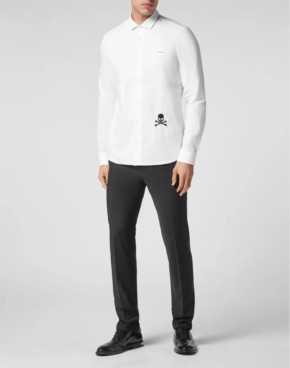 Shirt Sugar Daddy Cut LS Basic, цвет: Белый