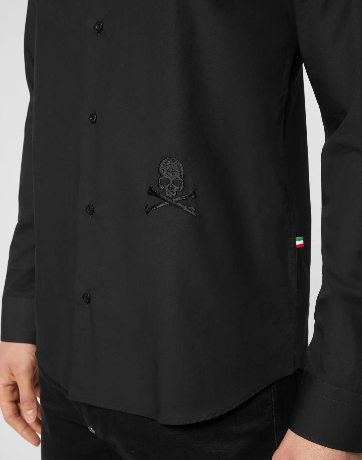 Shirt Sugar Daddy Cut LS Basic, цвет: Черный