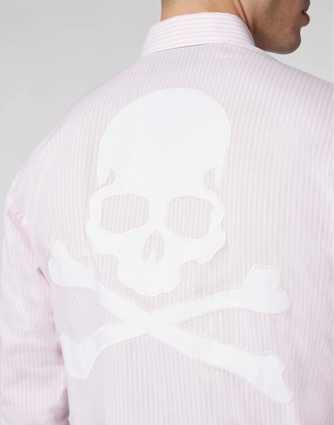 Shirt Slim Fit LS Skull&Bones, цвет: Розовый