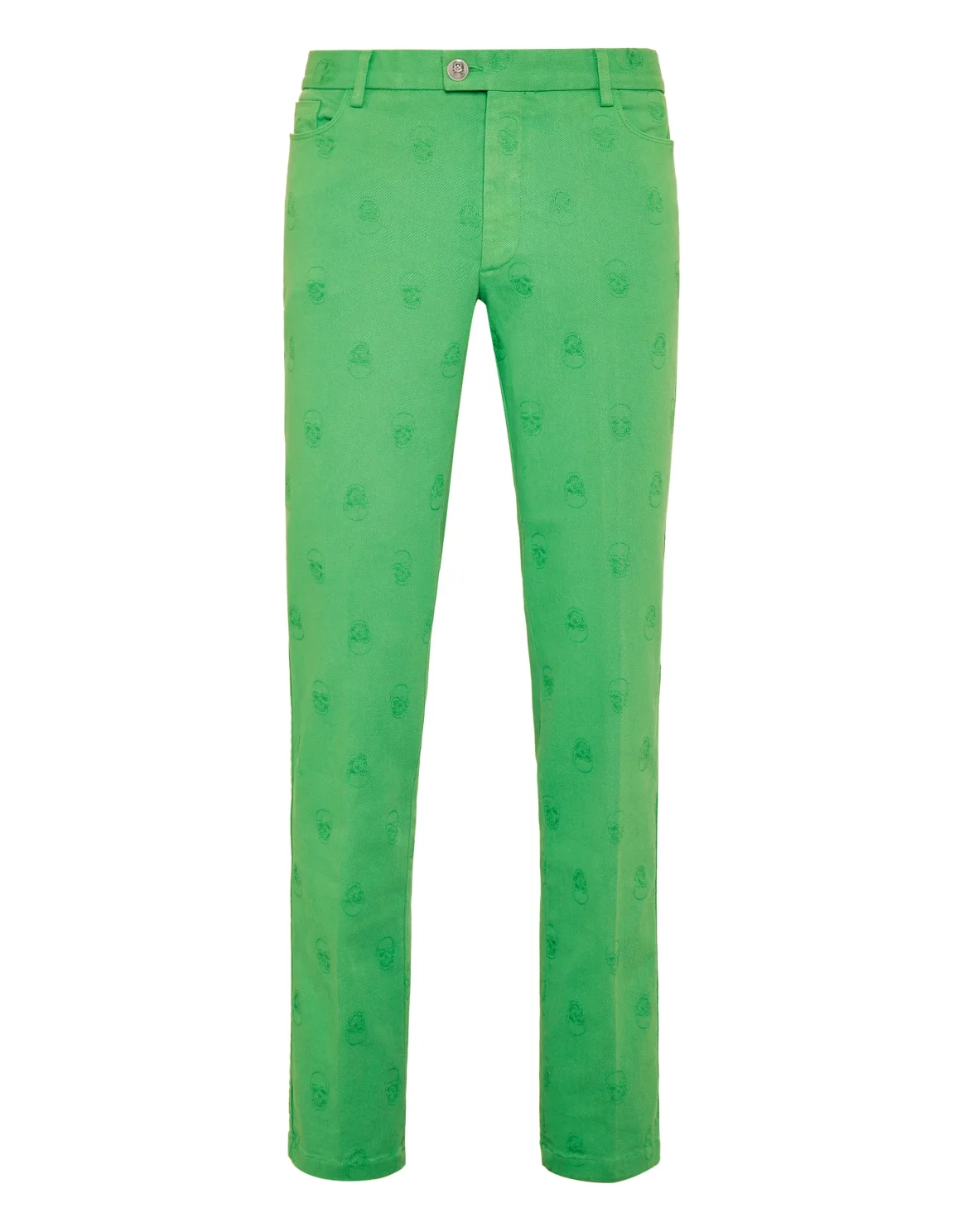 Chinos Trousers Skull, цвет: Зеленый