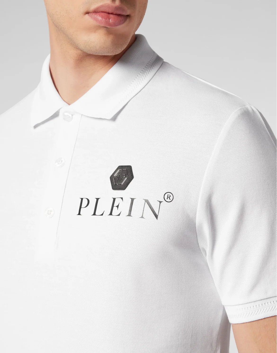 Slim Fit Polo shirt SS, цвет: Белый