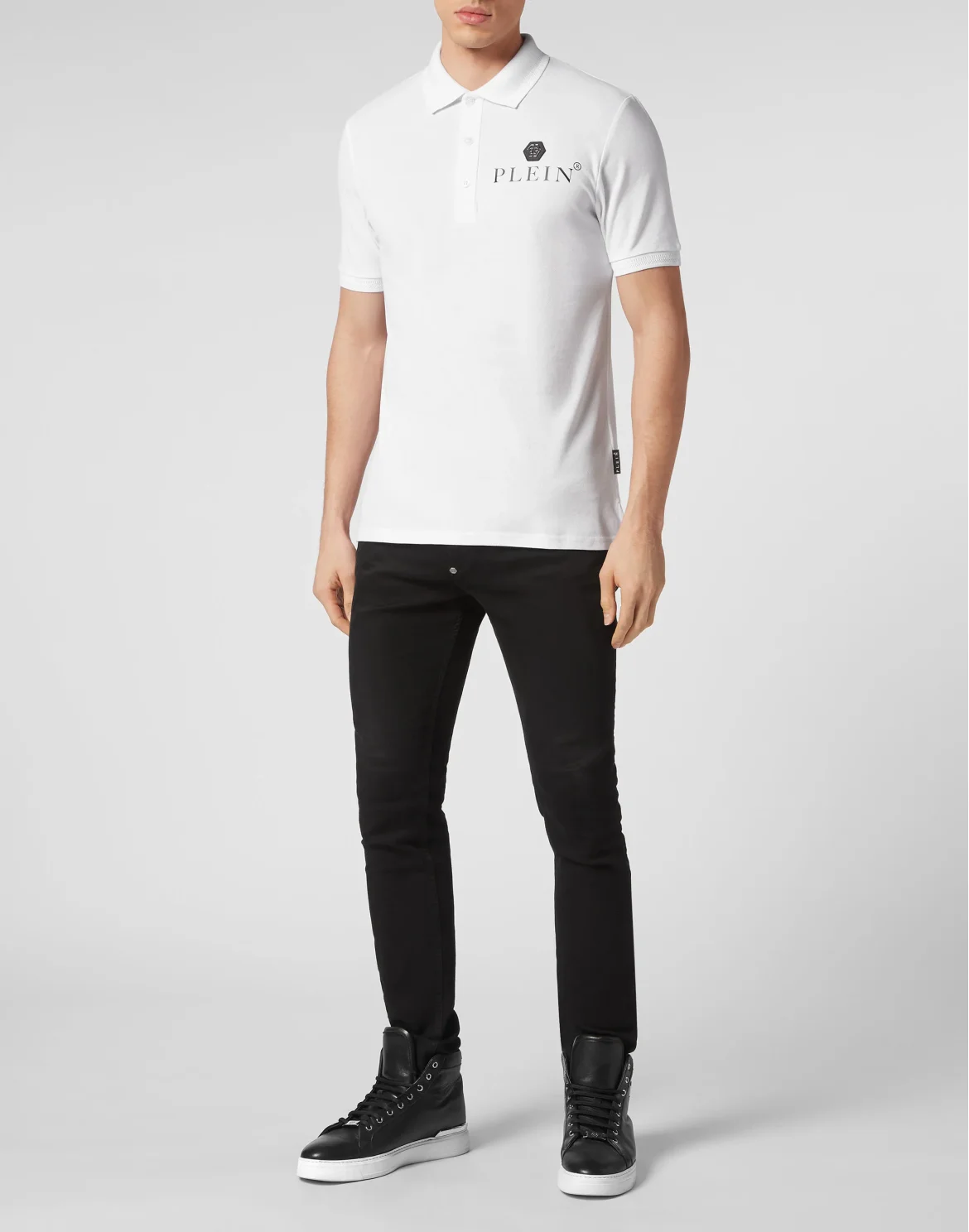 Slim Fit Polo shirt SS, цвет: Белый