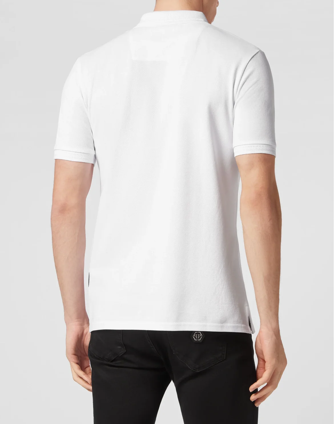 Slim Fit Polo shirt SS, цвет: Белый