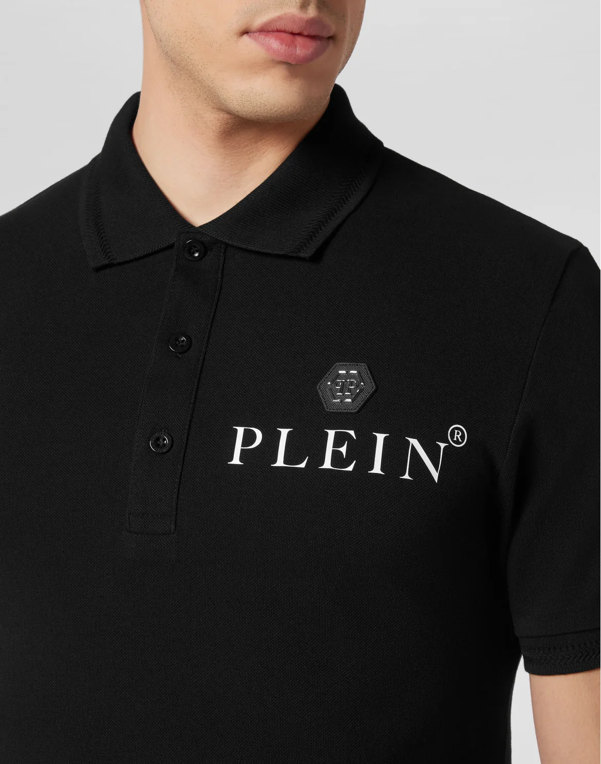 Slim Fit Polo shirt SS, цвет: Черный