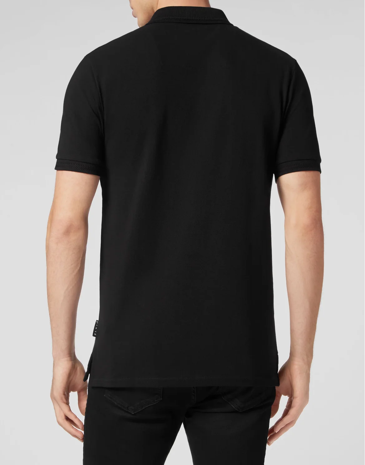 Slim Fit Polo shirt SS, цвет: Черный