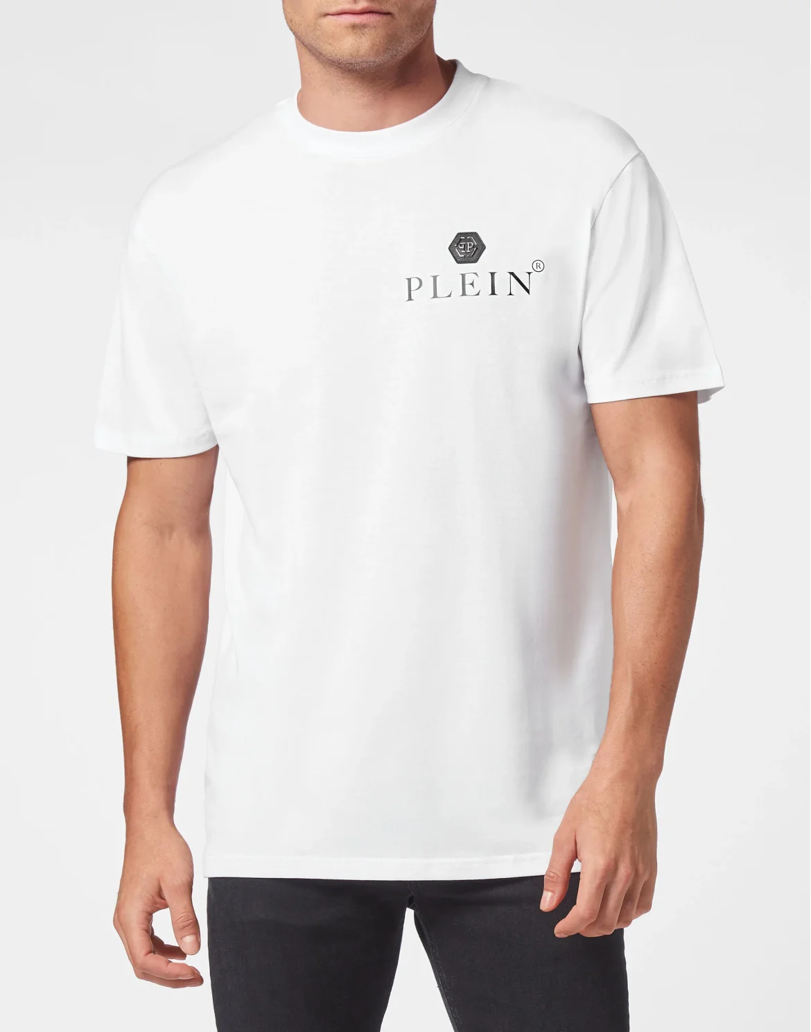 T-shirt Round Neck SS Hexagon, цвет: Белый