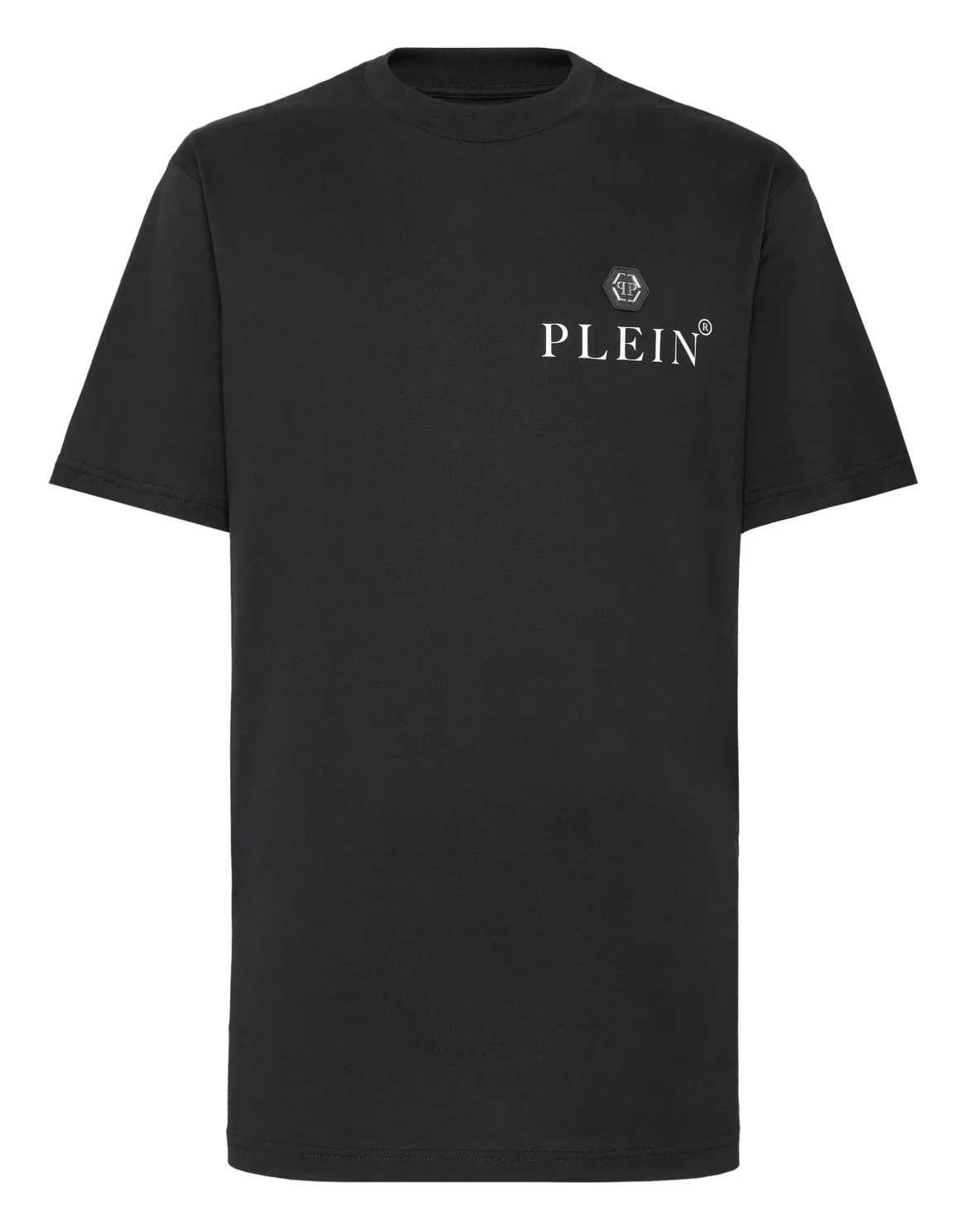 T-shirt Round Neck SS Hexagon, цвет: Черный