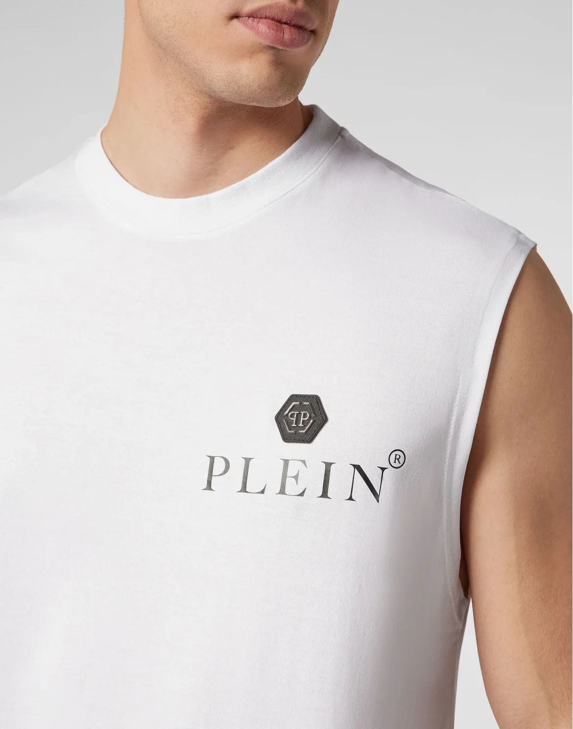 Sleeveless Top Philipp Plein TM, цвет: Белый