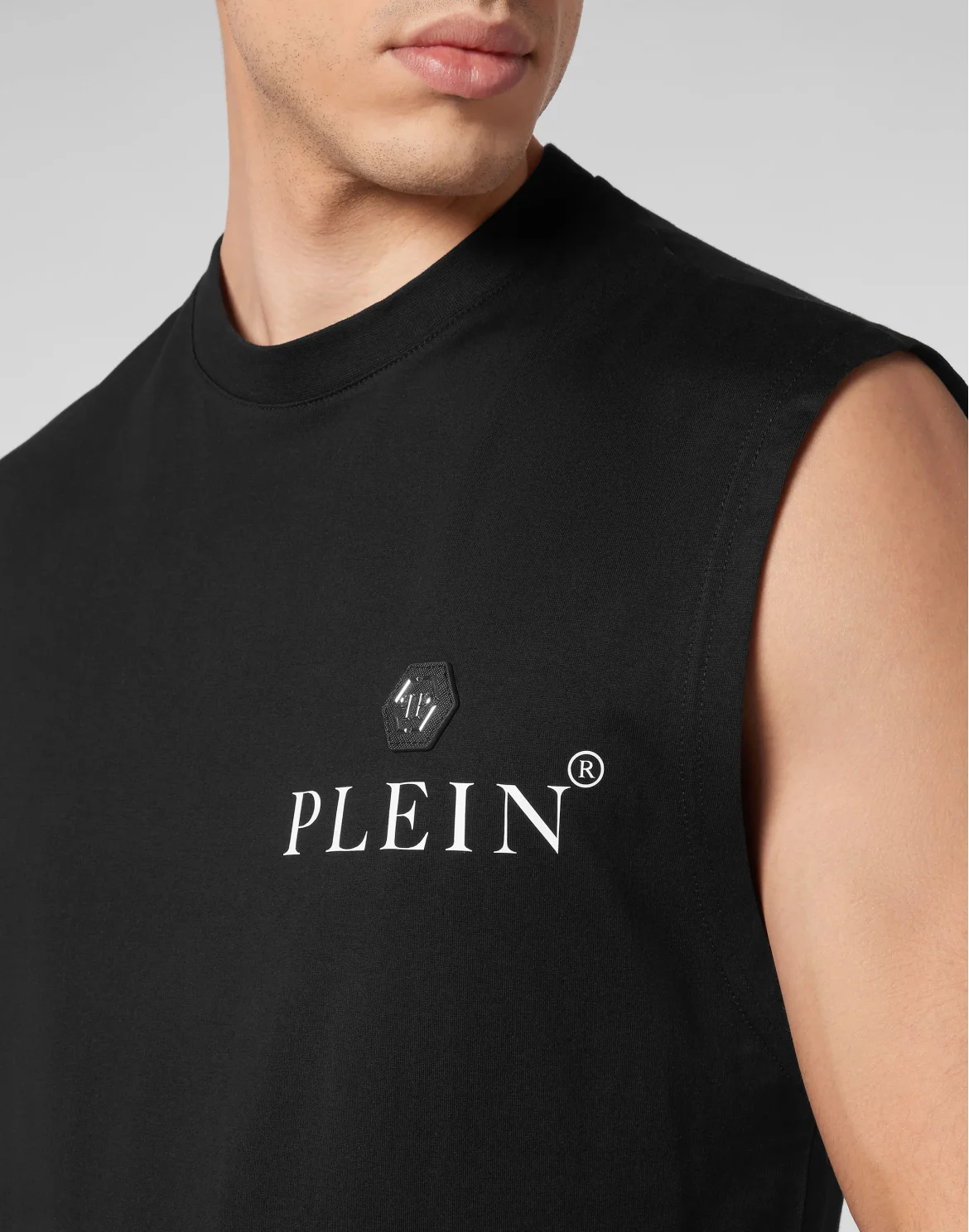 Sleeveless Top Philipp Plein TM, цвет: Черный