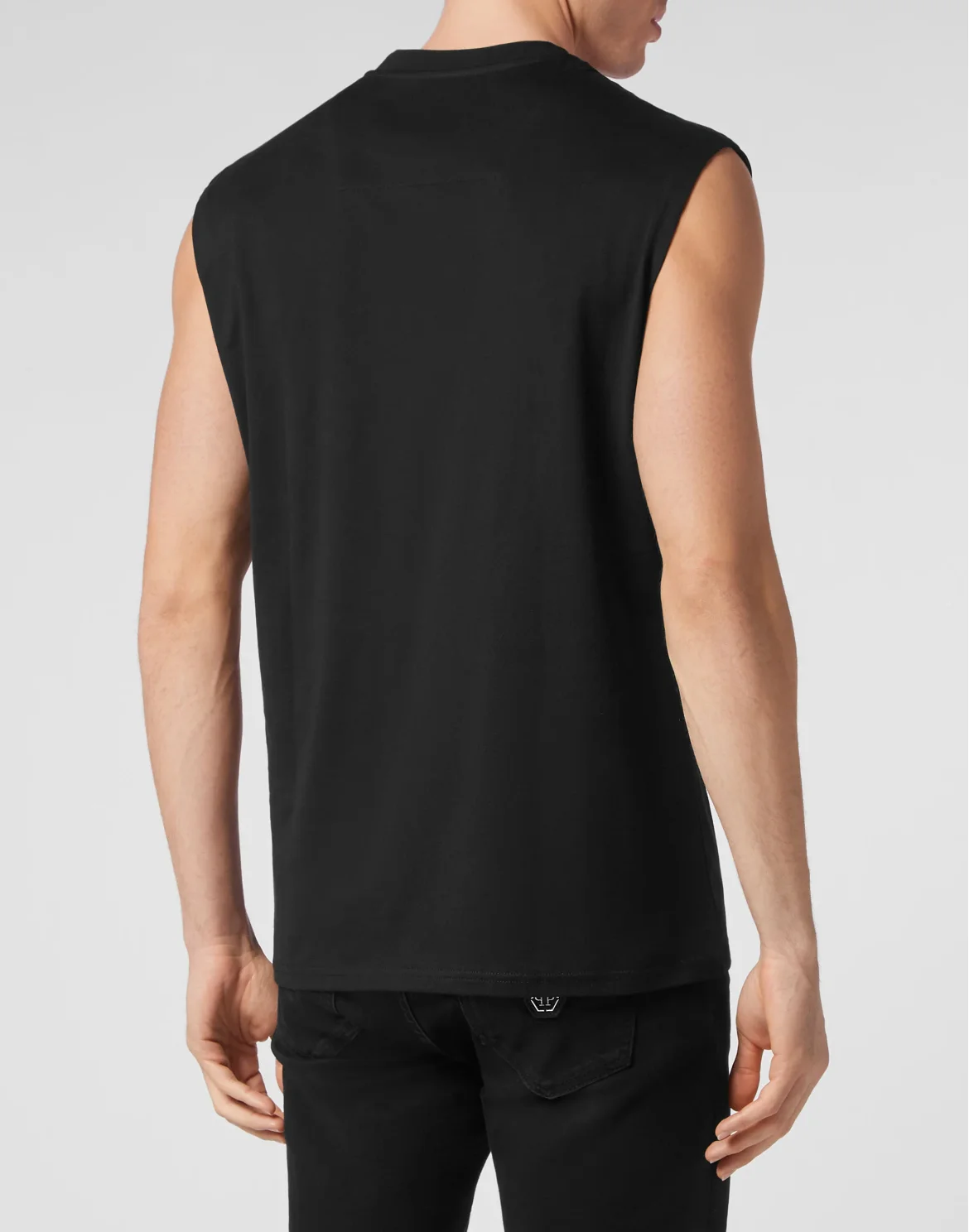Sleeveless Top Philipp Plein TM, цвет: Черный