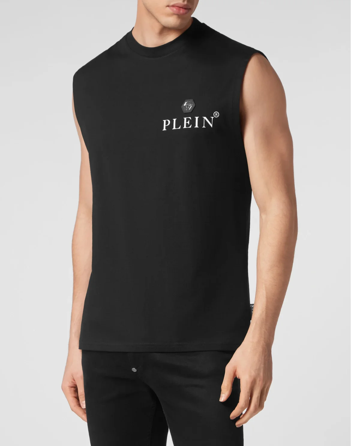 Sleeveless Top Philipp Plein TM, цвет: Черный
