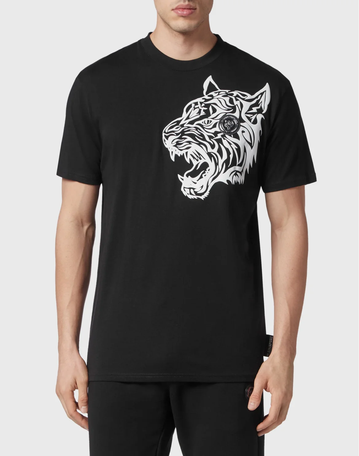 T-shirt Round Neck SS Tiger, цвет: Черный