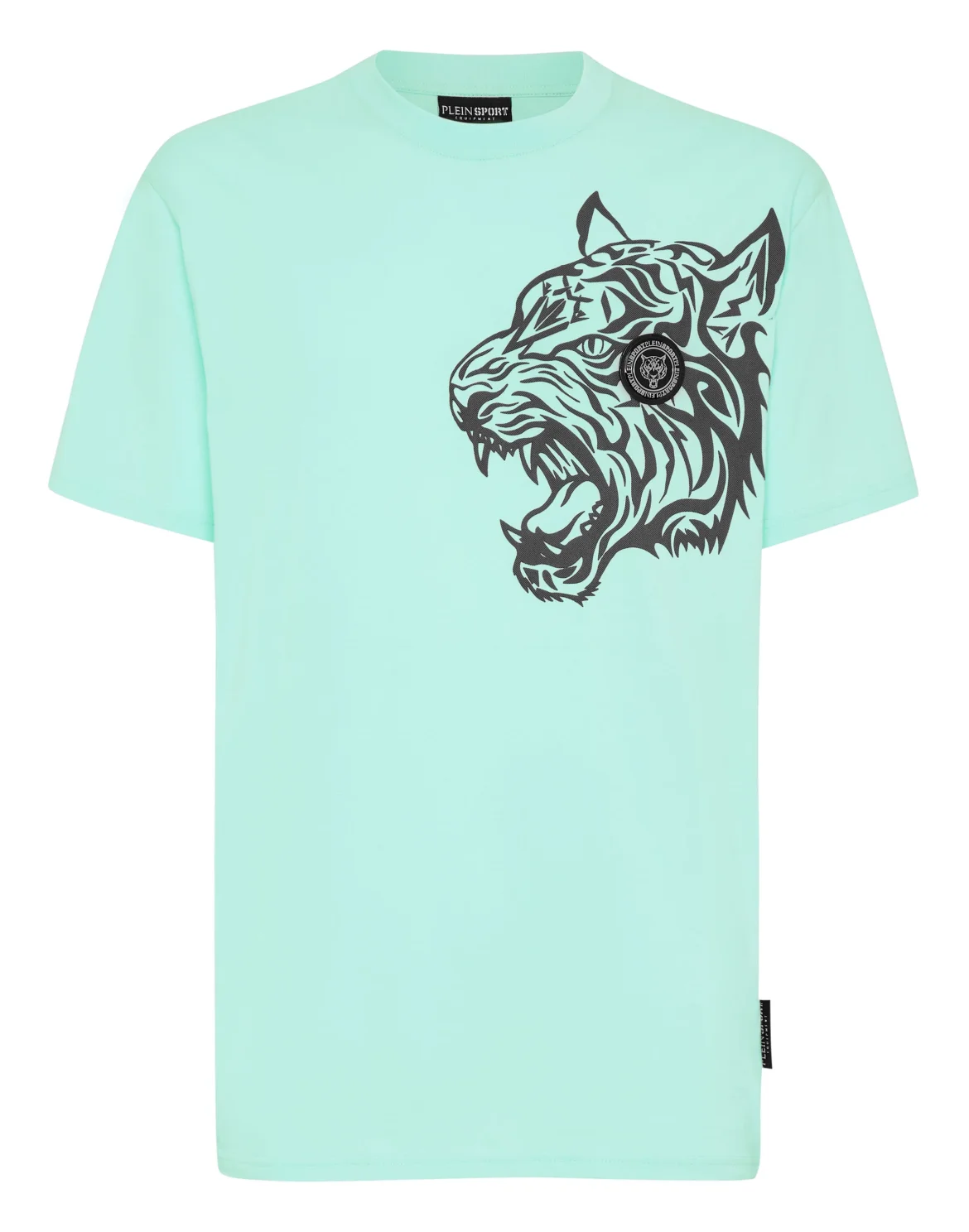 T-shirt Round Neck SS Tiger, цвет: Бирюзовый