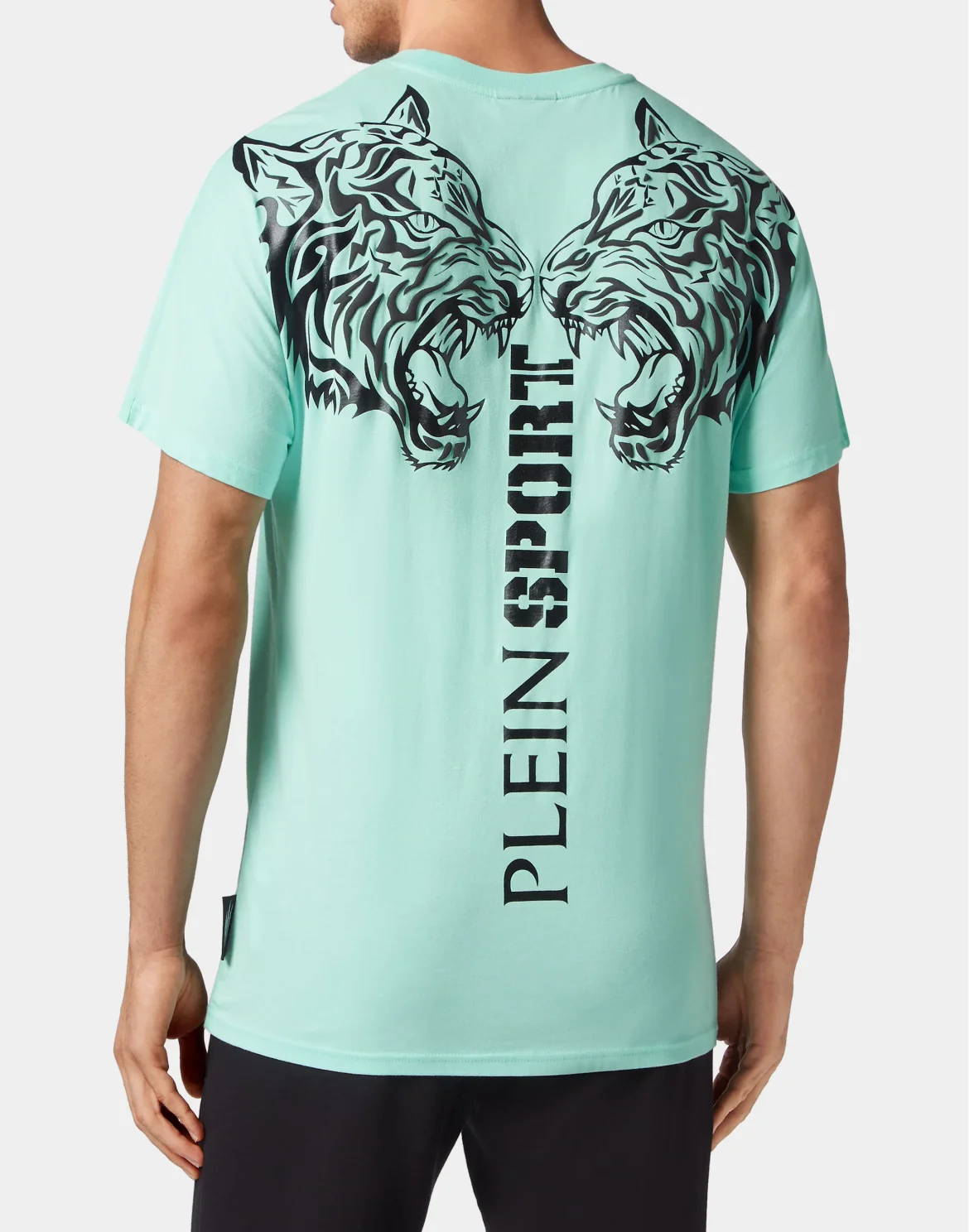 T-shirt Round Neck SS Tiger, цвет: Бирюзовый