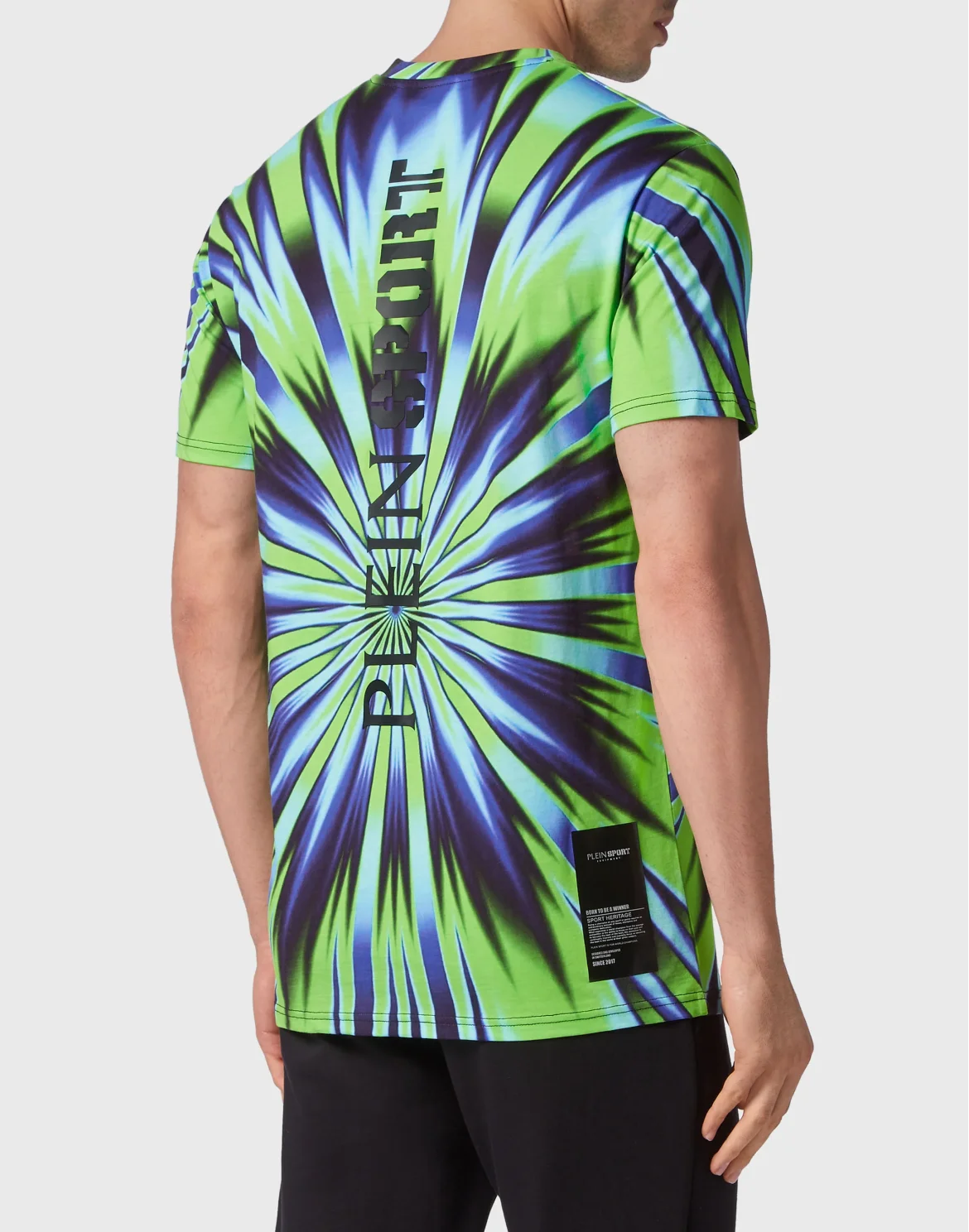 Tie-dye T-shirt Round Neck SS, цвет: Мультиколор