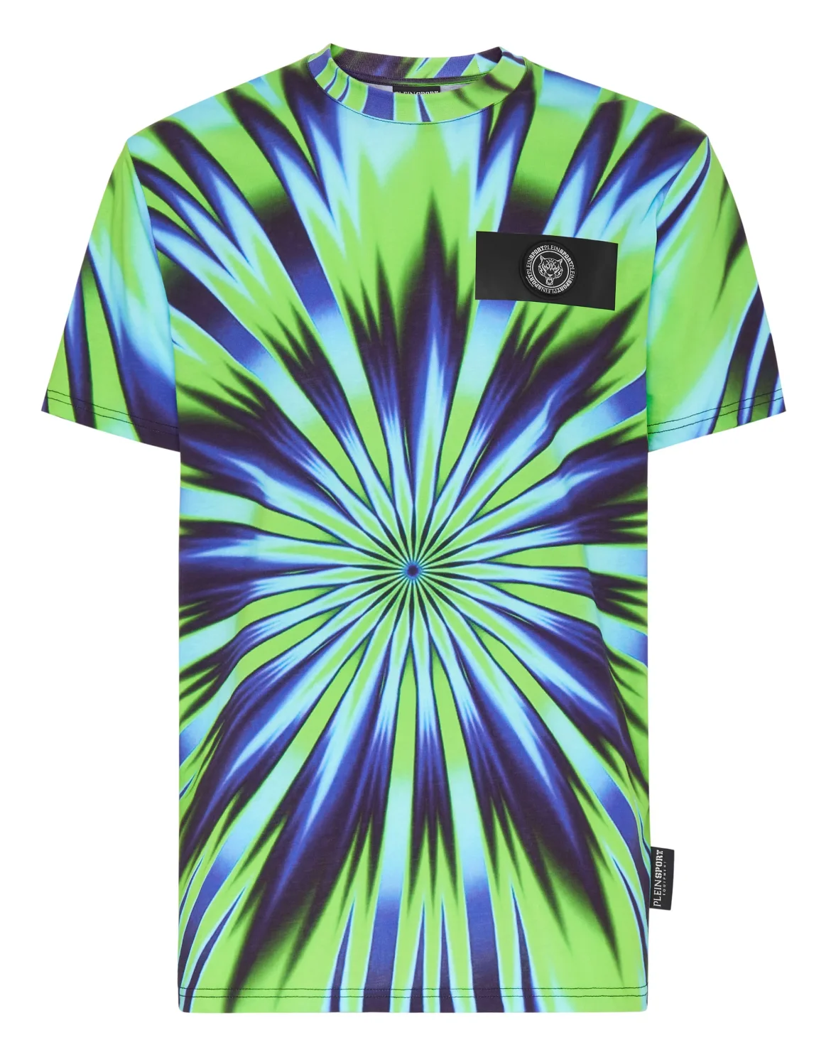 Tie-dye T-shirt Round Neck SS, цвет: Мультиколор