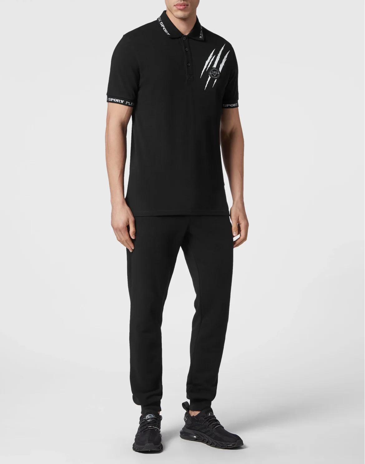 Polo Shirt SS Scratch, цвет: Черный