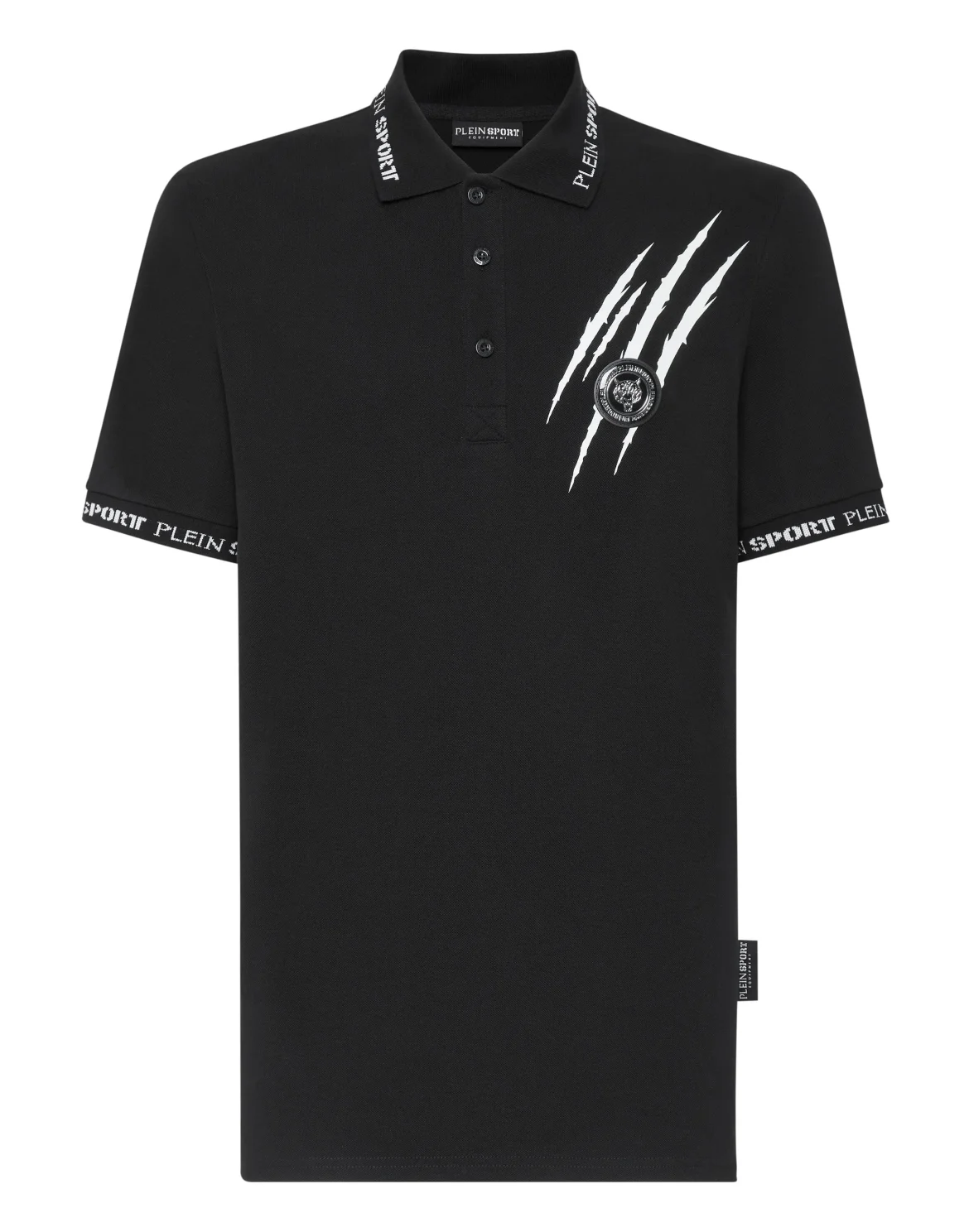 Polo Shirt SS Scratch, цвет: Черный