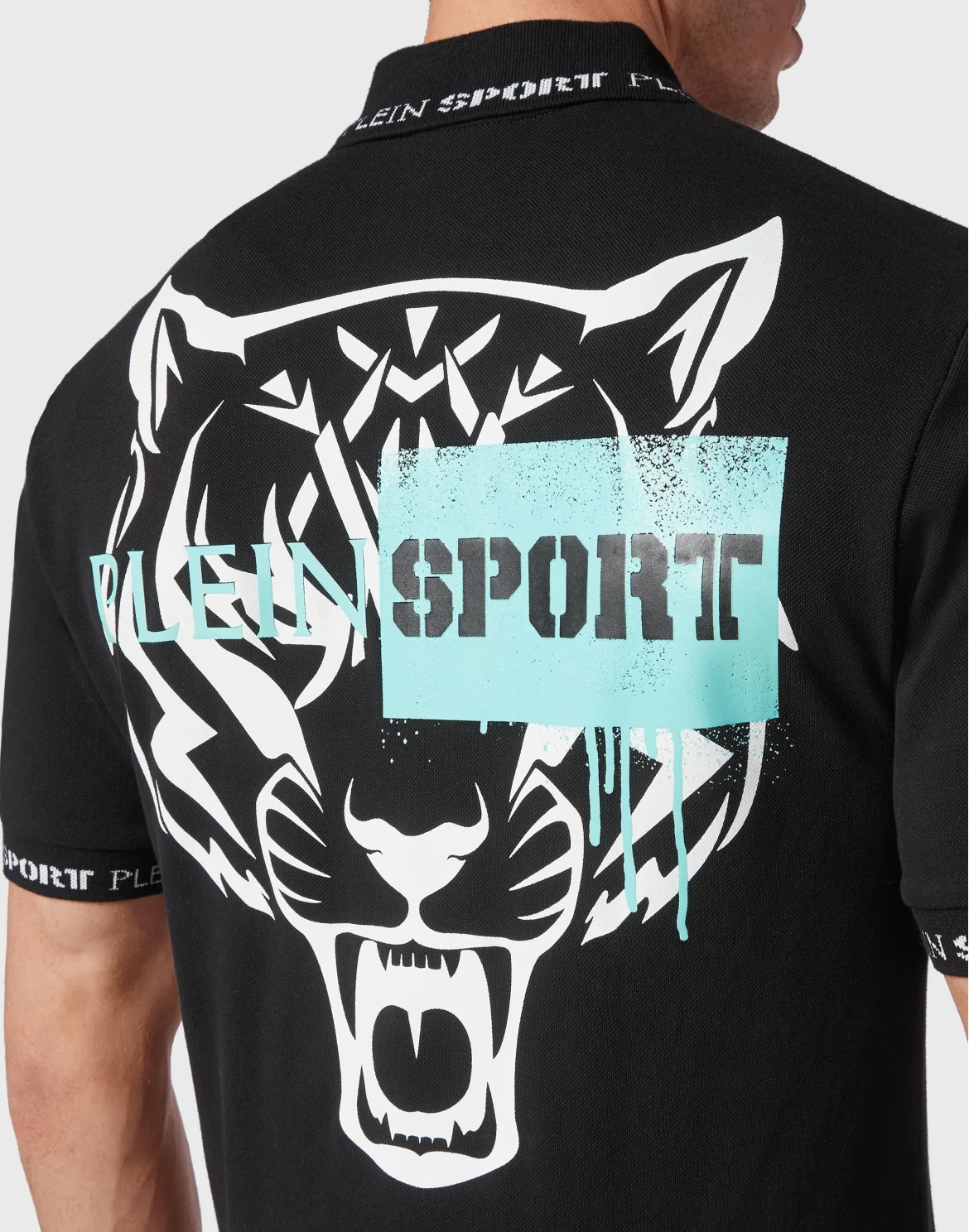 Polo Shirt SS Tiger, цвет: Черный