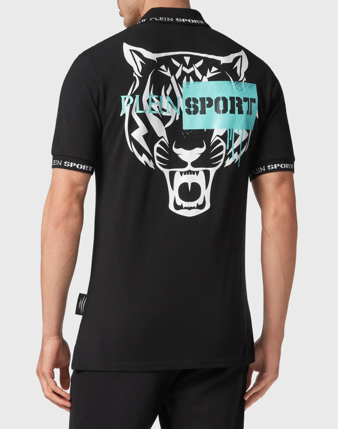 Polo Shirt SS Tiger, цвет: Черный