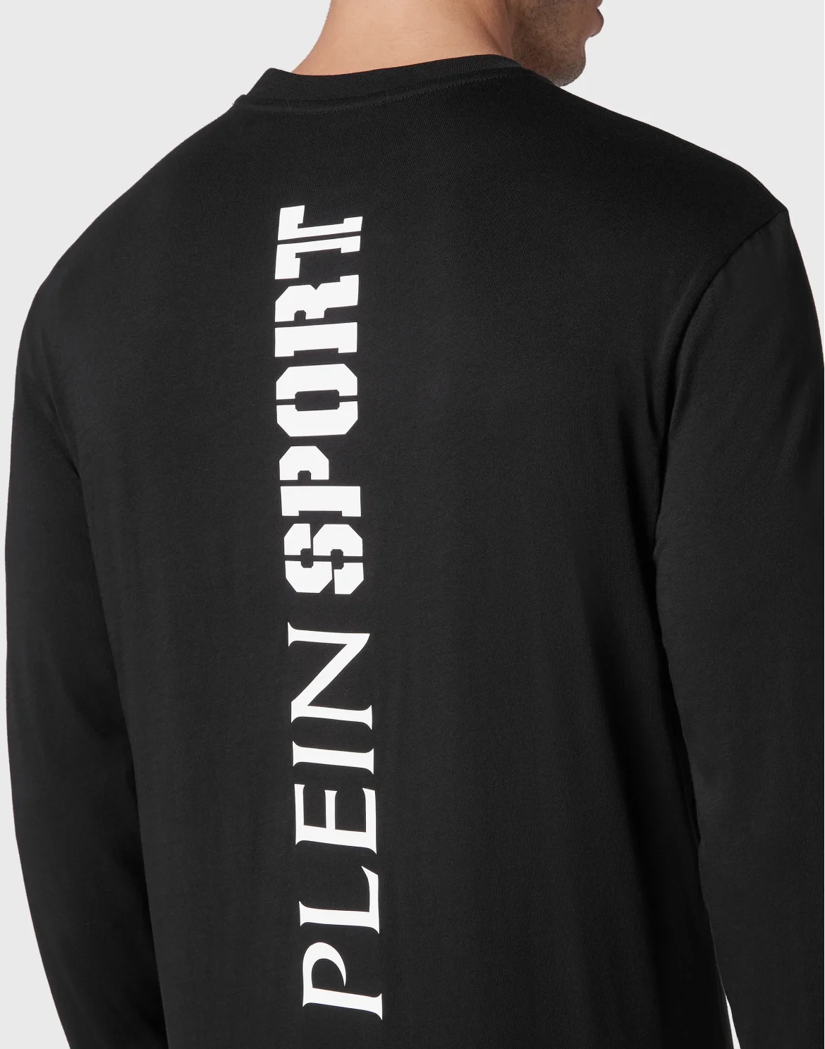 T-shirt Round Neck LS, цвет: Черный