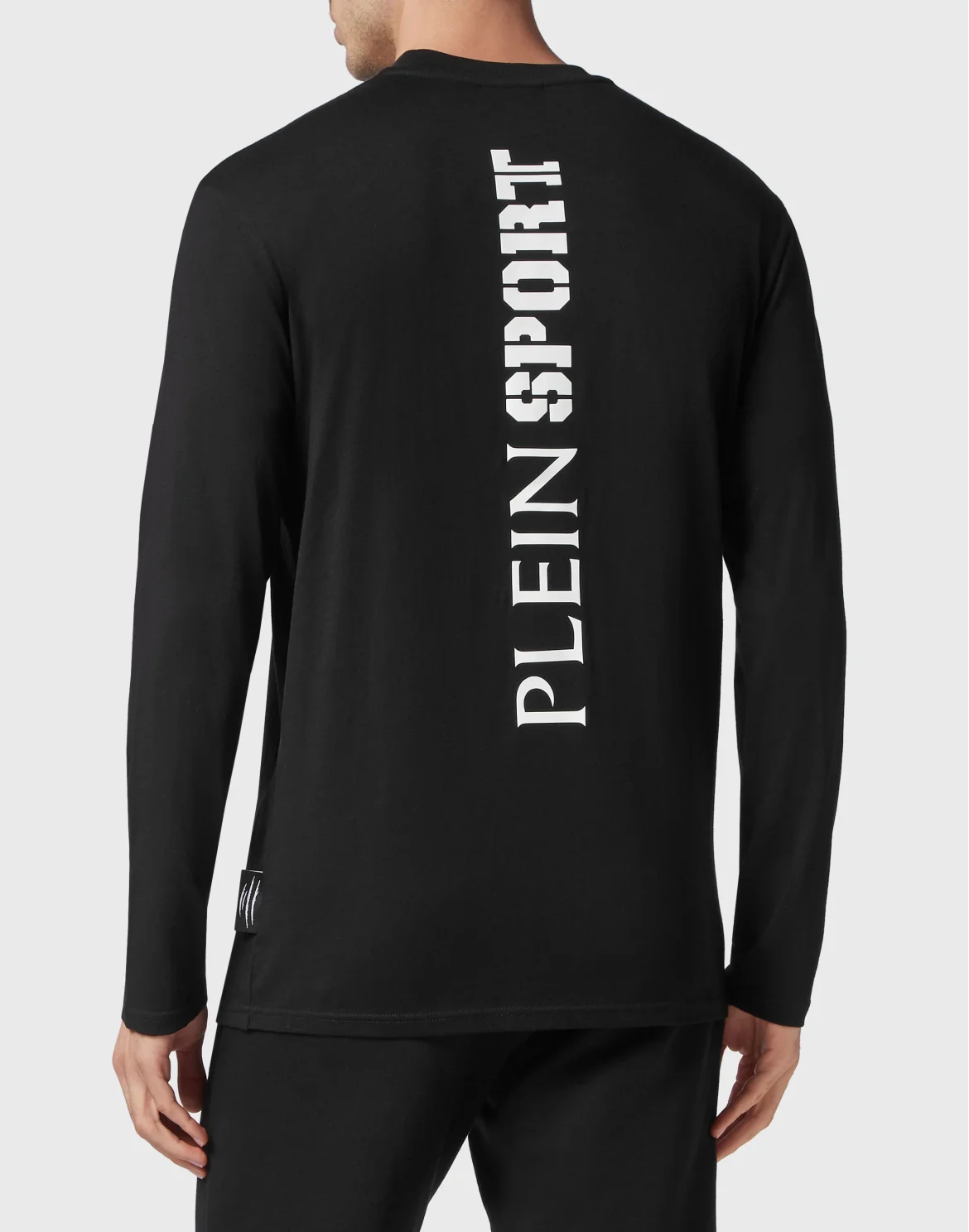 T-shirt Round Neck LS, цвет: Черный