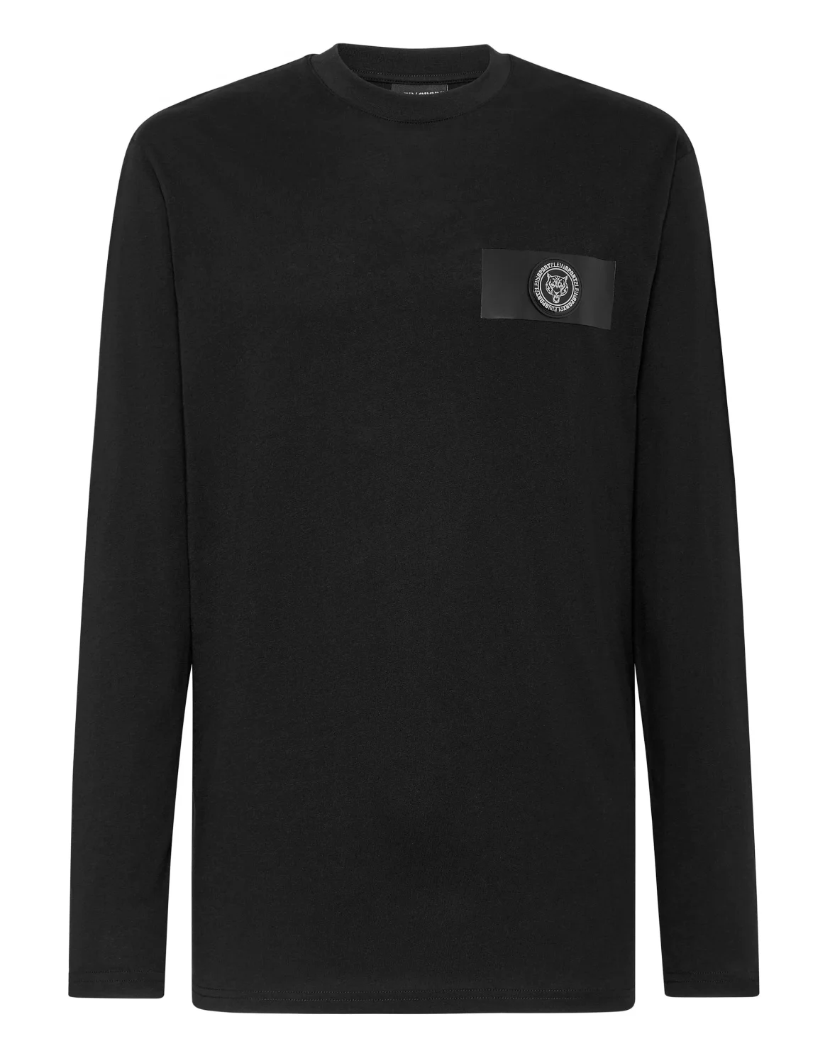 T-shirt Round Neck LS, цвет: Черный