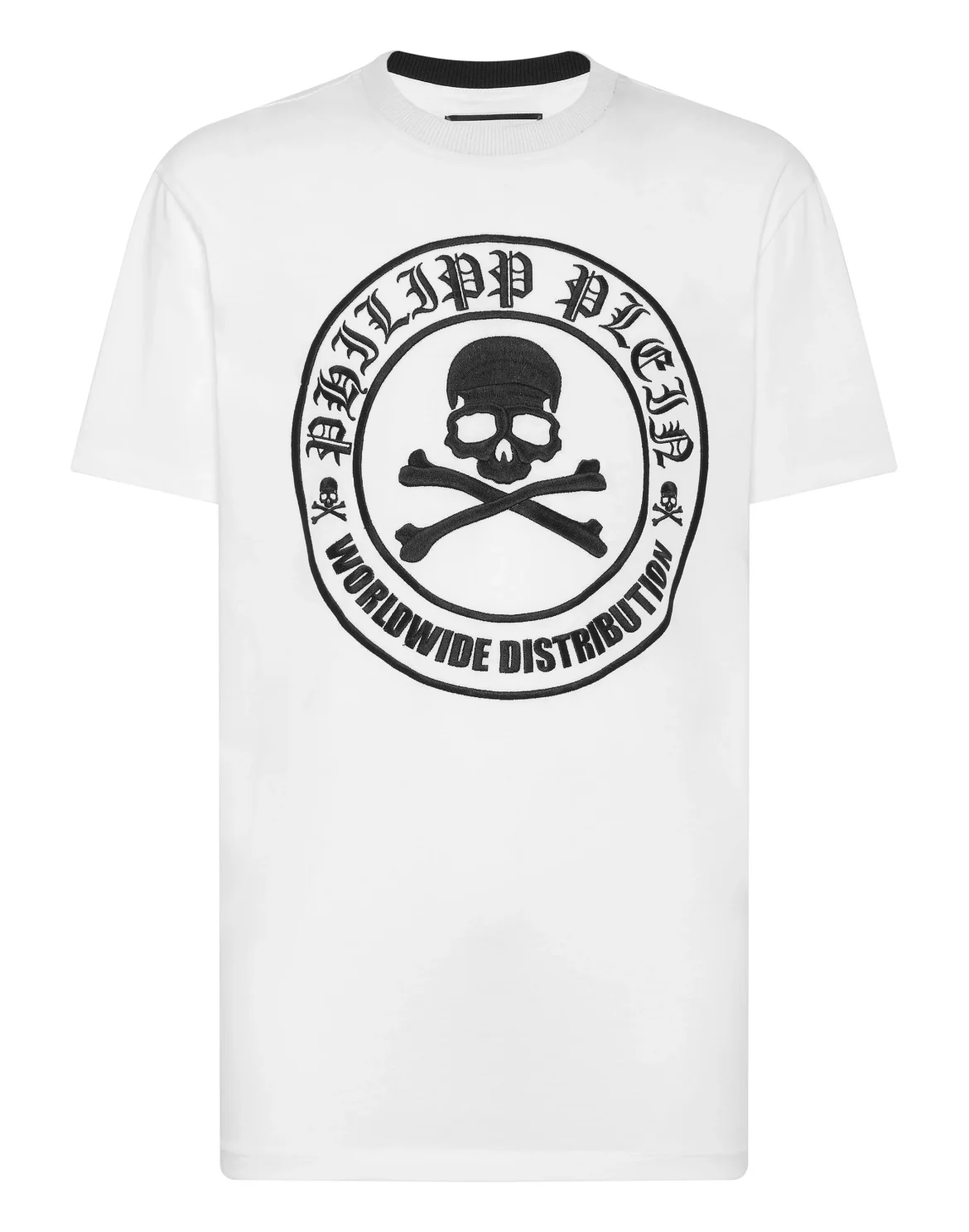 T-shirt Round Neck SS Skull&Bones, цвет: Белый