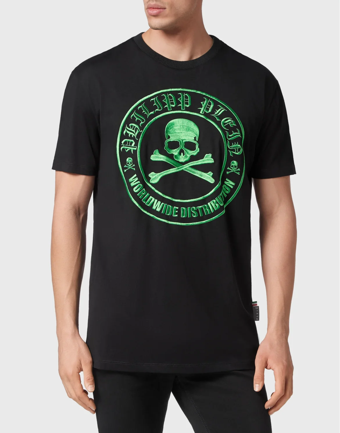 T-shirt Round Neck SS Skull&Bones, цвет: Черный