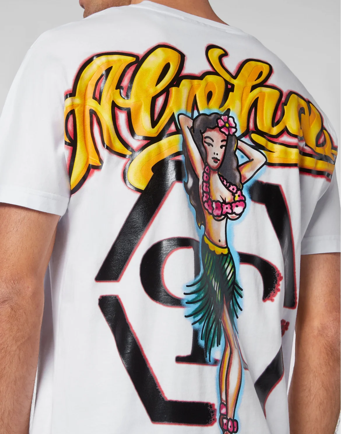 T-shirt Round Neck SS Hawaii, цвет: Белый