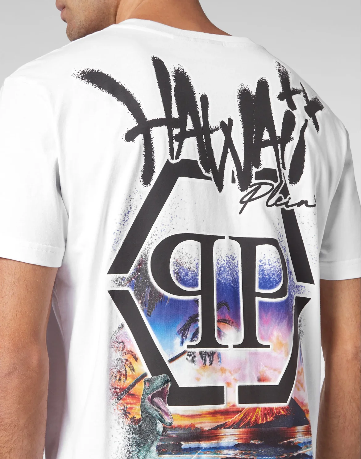 T-shirt Round Neck SS Hawaii, цвет: Белый