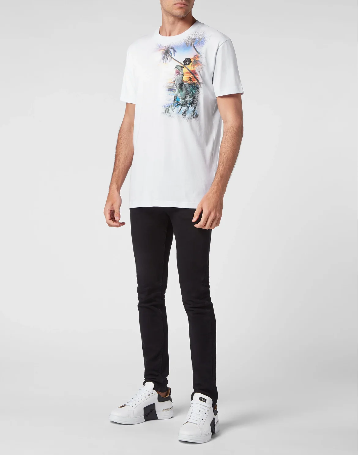 T-shirt Round Neck SS Hawaii, цвет: Белый