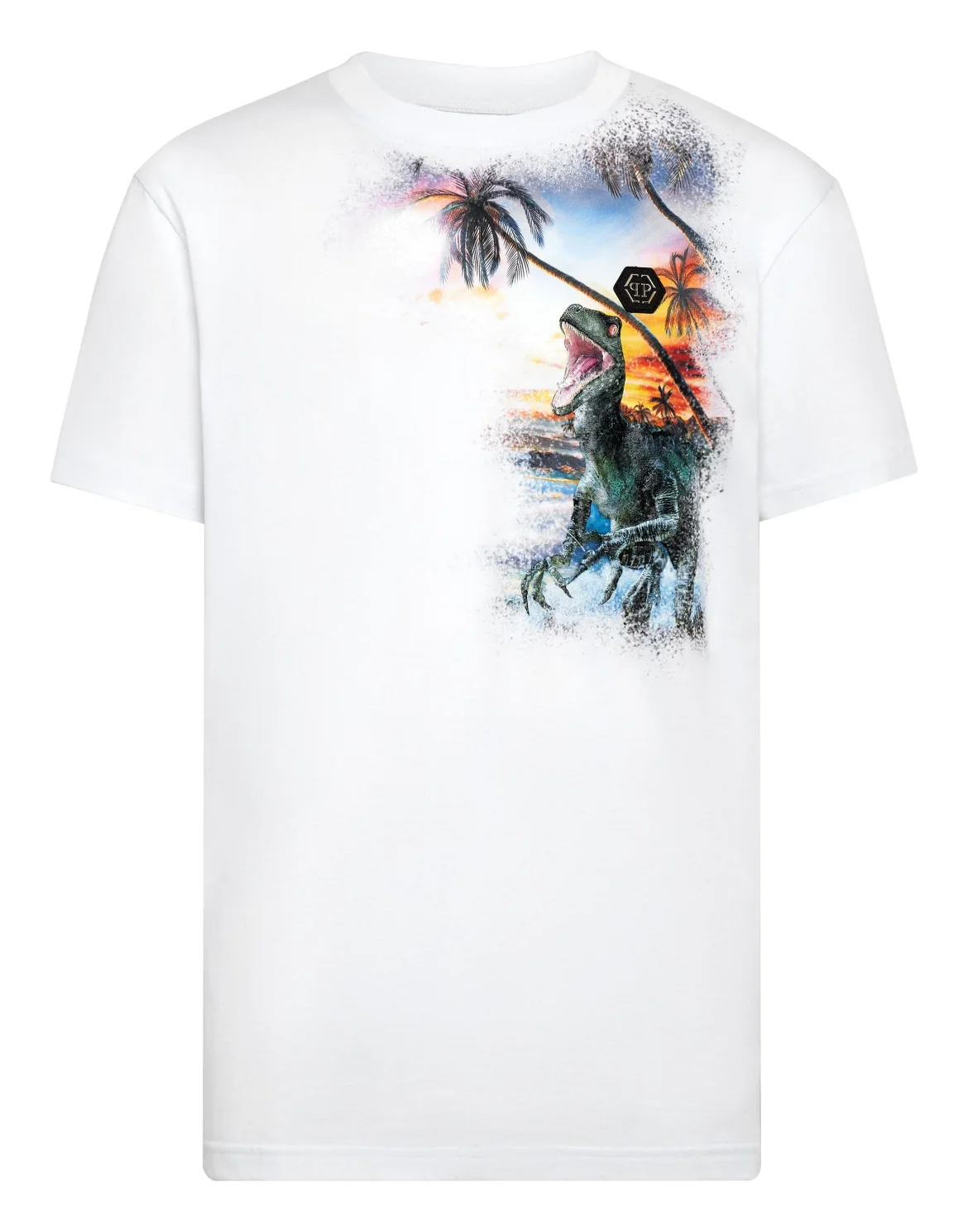 T-shirt Round Neck SS Hawaii, цвет: Белый