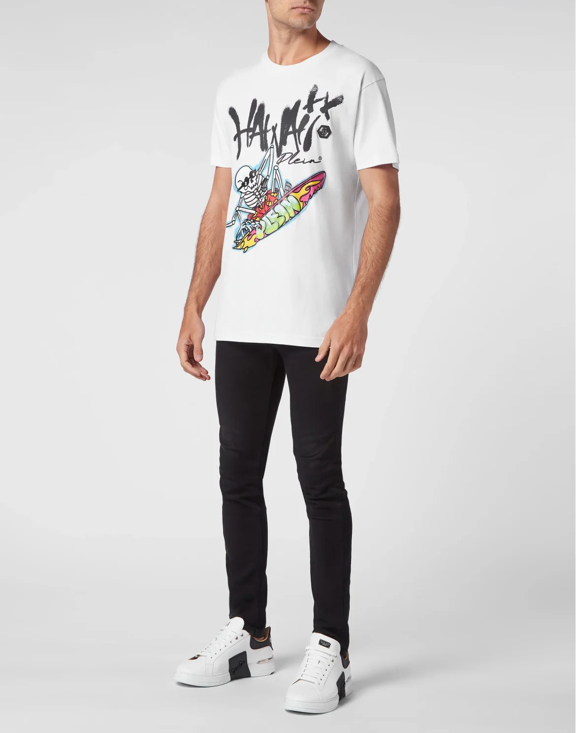 T-shirt Round Neck SS Hawaii, цвет: Белый