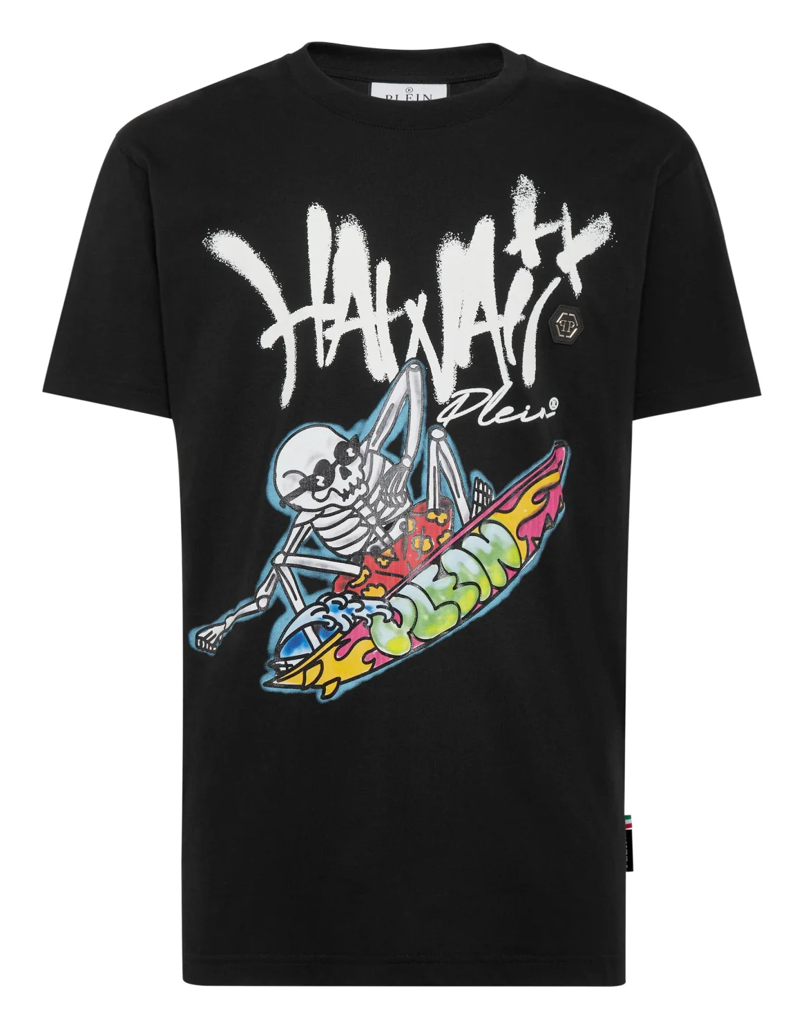 T-shirt Round Neck SS Hawaii, цвет: Черный