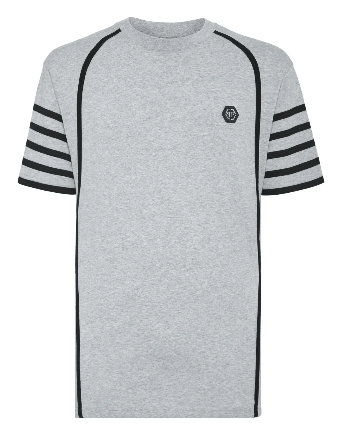 T-shirt Round Neck SS Skull&Bones, цвет: Серый