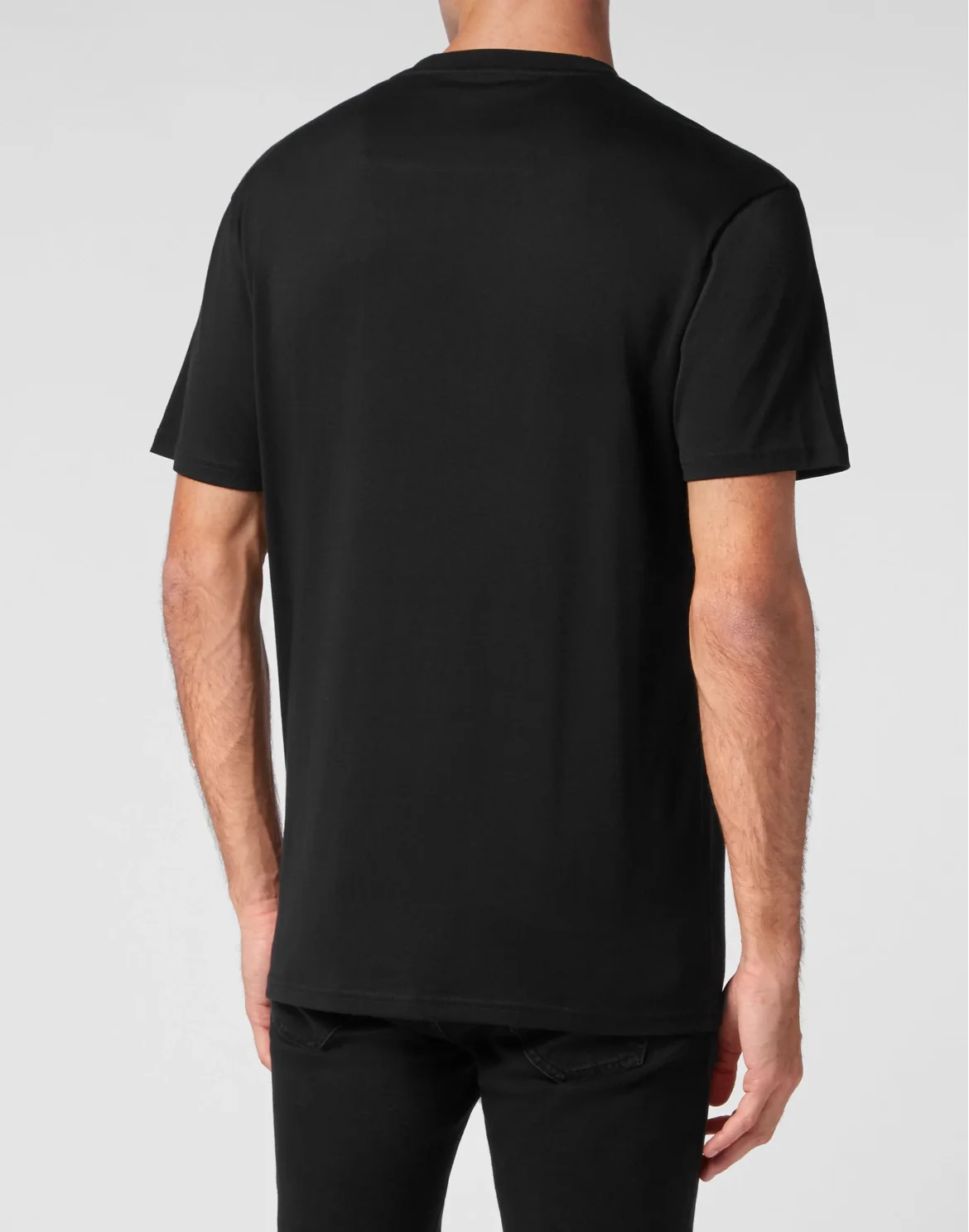 T-shirt Round Neck SS Snake, цвет: Черный