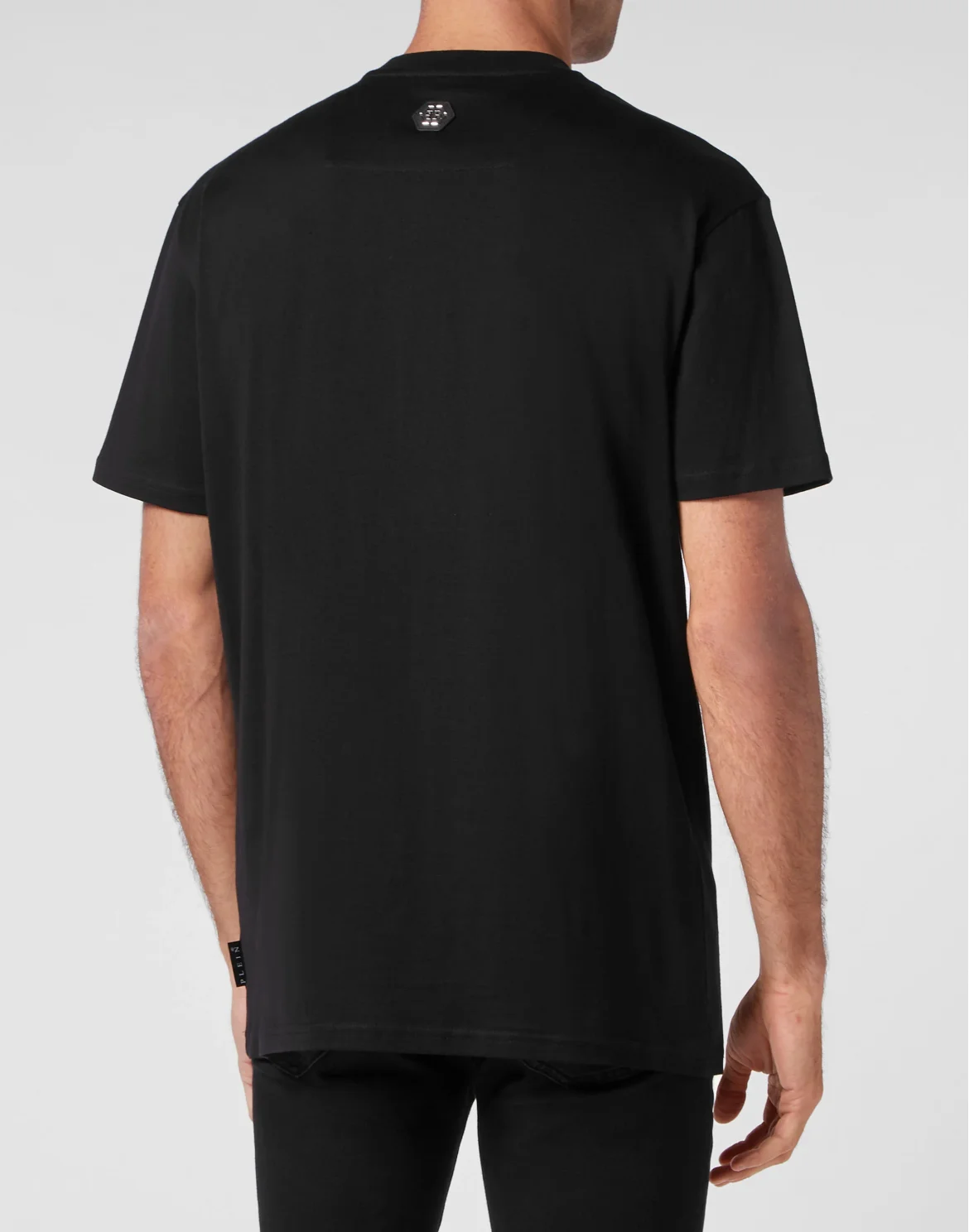 T-shirt Round Neck SS Snake, цвет: Черный