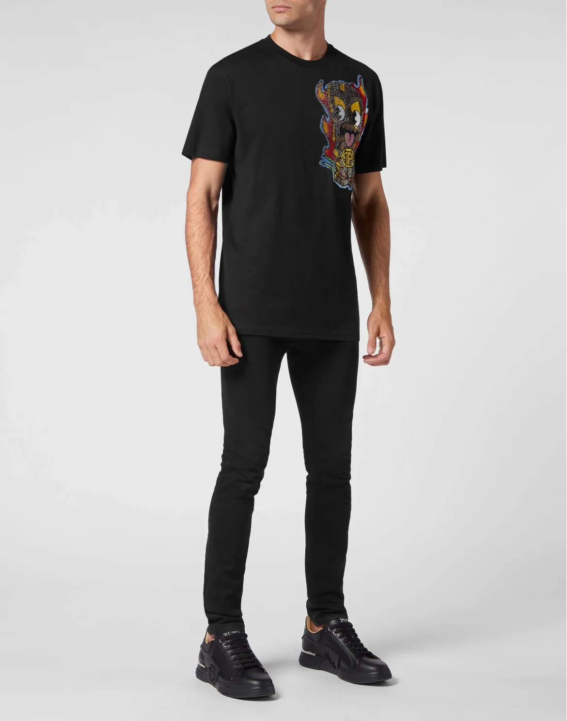 T-shirt Round Neck SS Hawaii, цвет: Черный