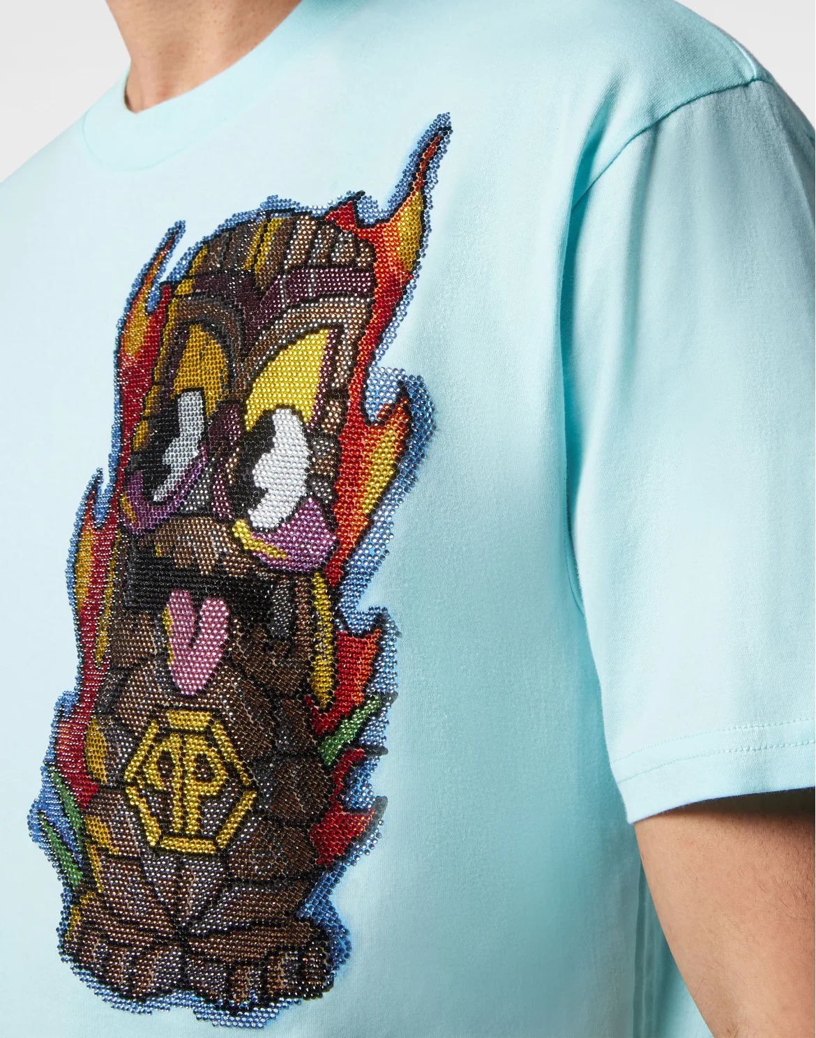 T-shirt Round Neck SS Hawaii, цвет: Голубой