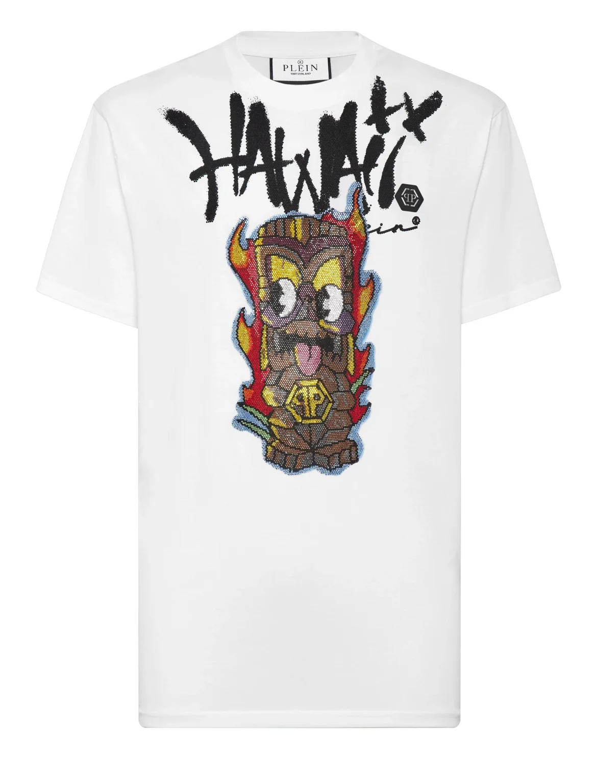 T-shirt Round Neck SS Hawaii, цвет: Белый