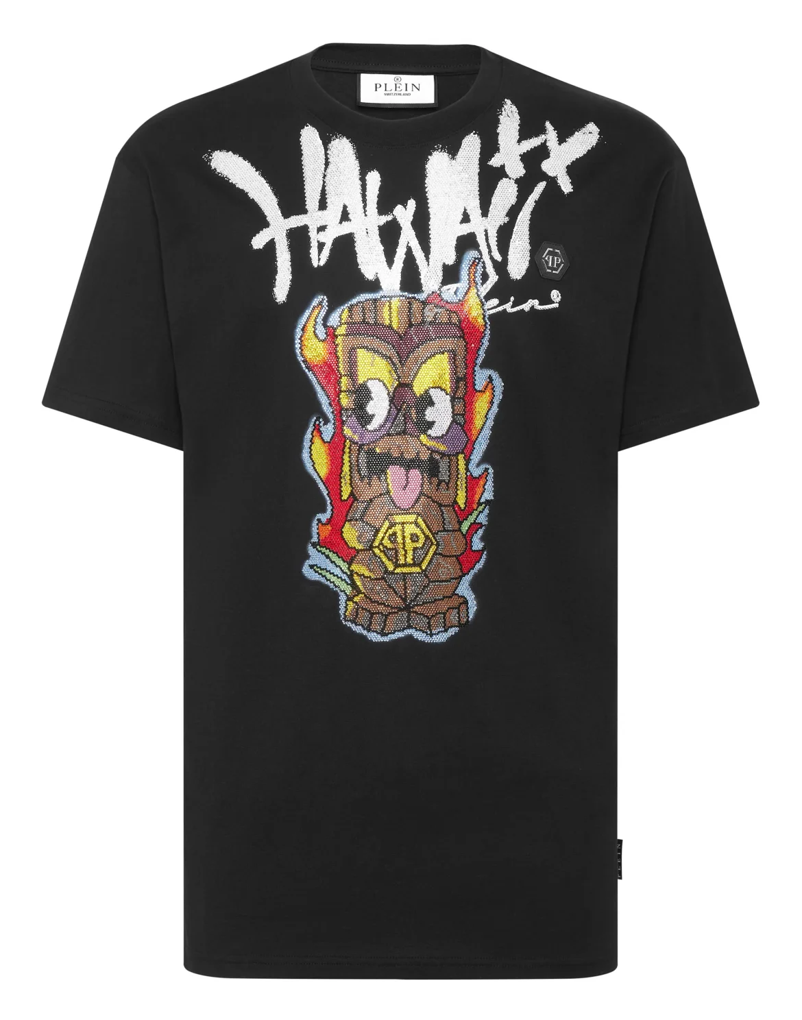 T-shirt Round Neck SS Hawaii, цвет: Черный