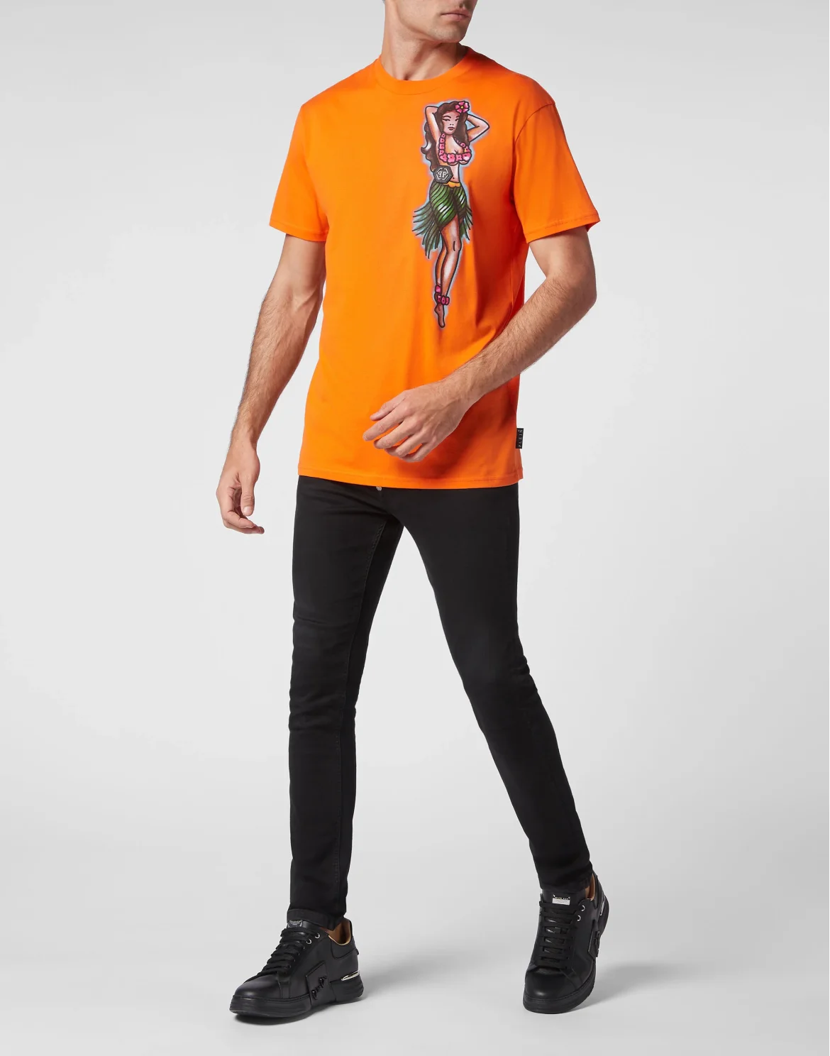 T-shirt Round Neck SS Hawaii, цвет: Оранжевый