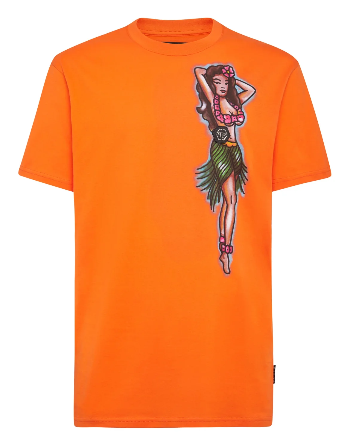 T-shirt Round Neck SS Hawaii, цвет: Оранжевый