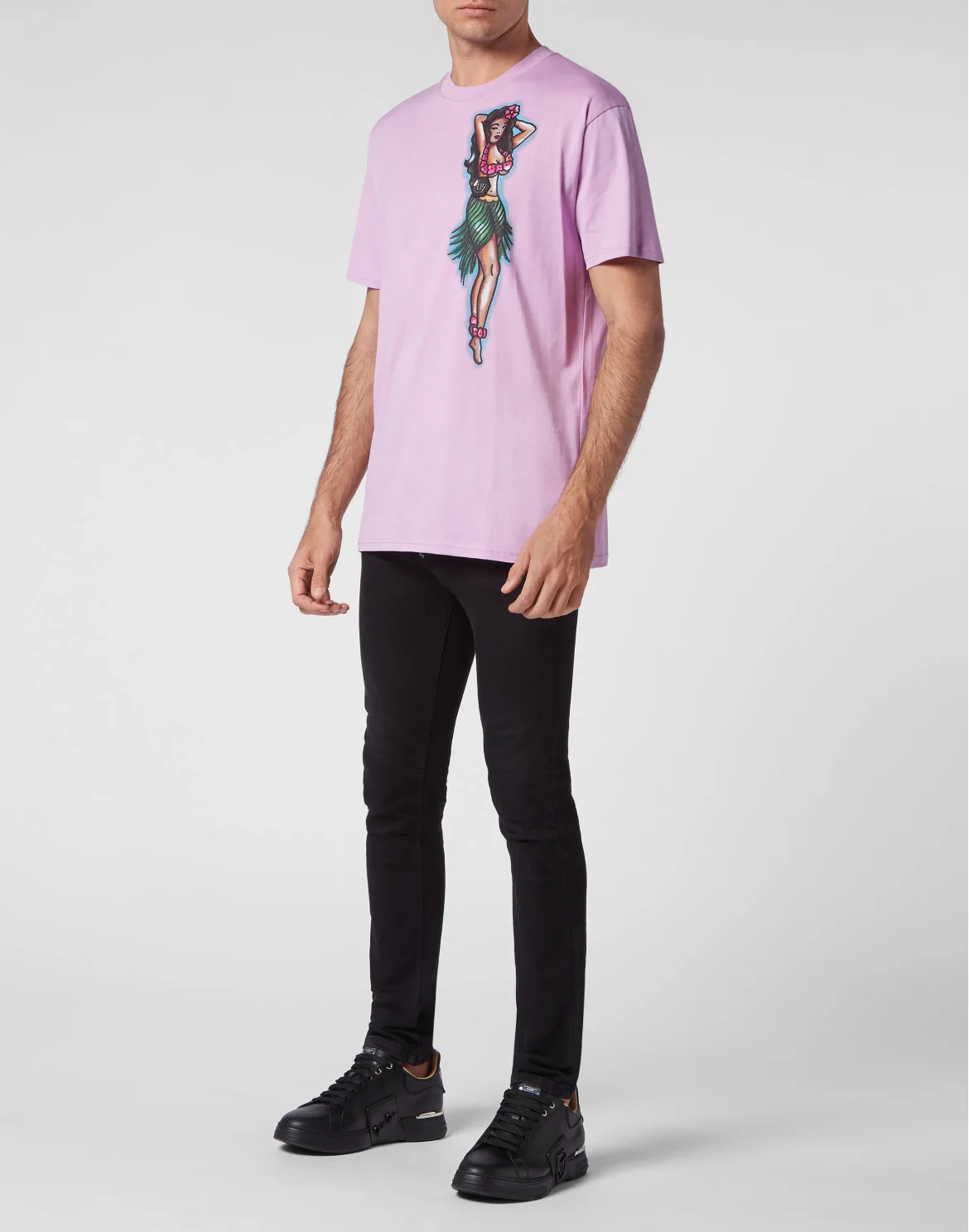 T-shirt Round Neck SS Hawaii, цвет: Розовый