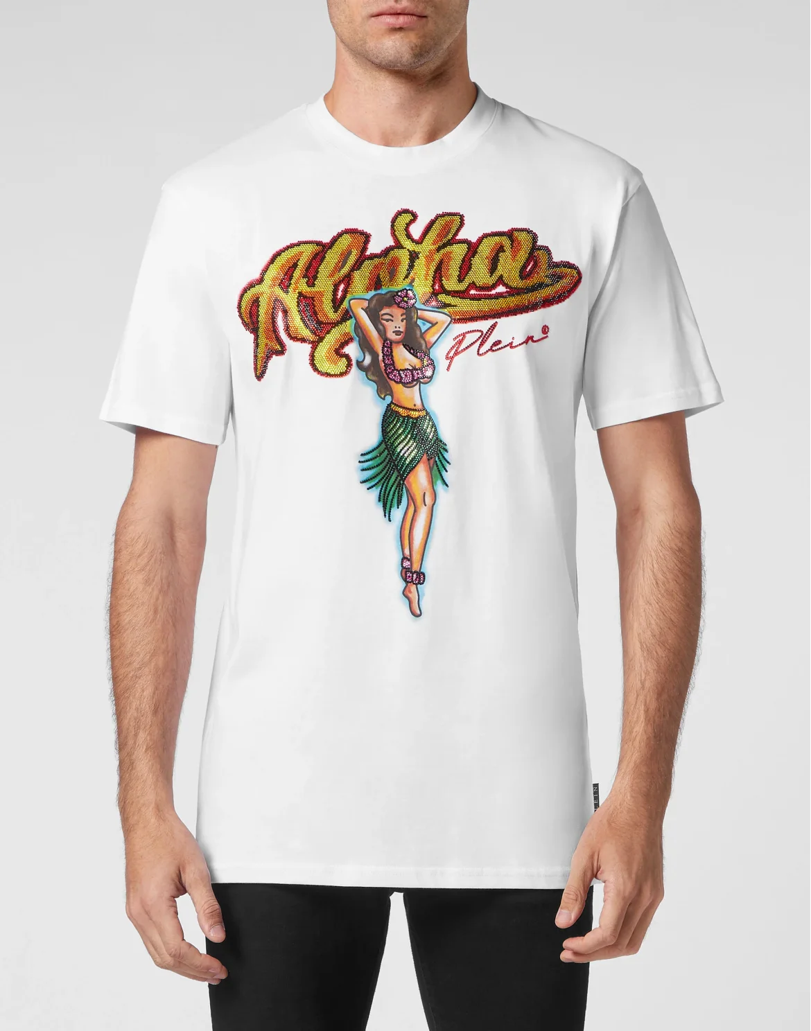 T-shirt Round Neck SS Hawaii, цвет: Белый