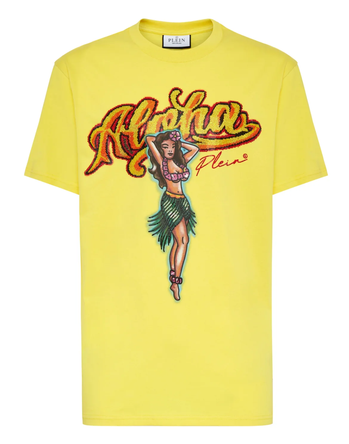 T-shirt Round Neck SS Hawaii, цвет: Желтый
