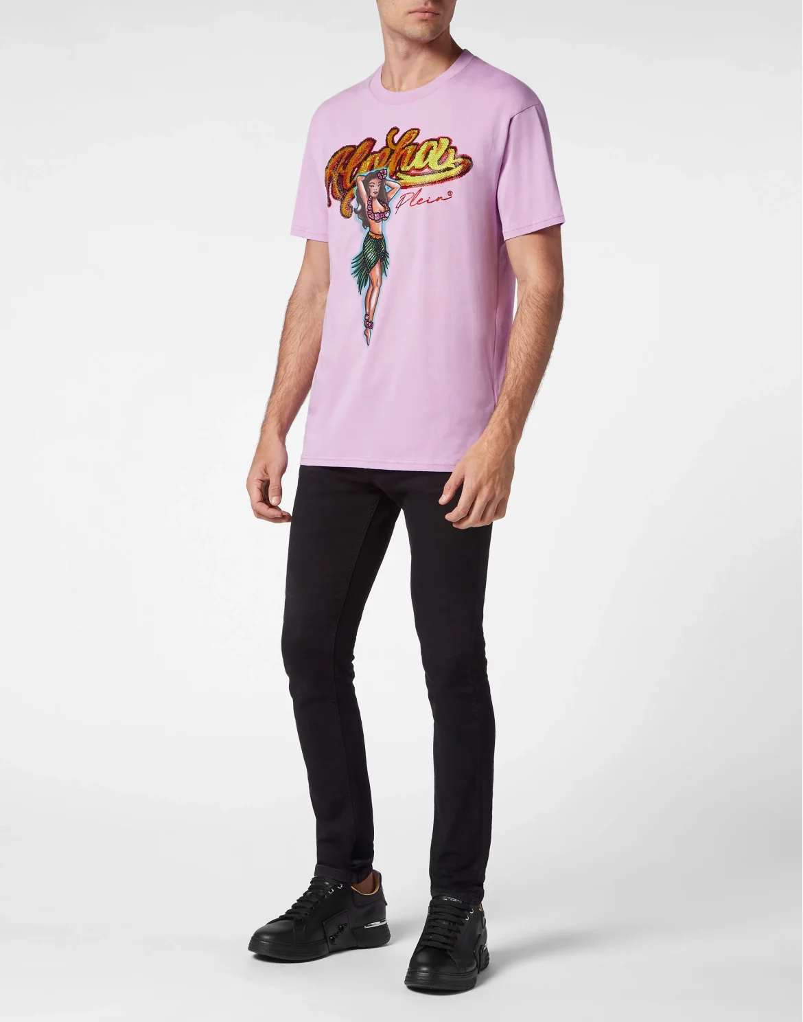 T-shirt Round Neck SS Hawaii, цвет: Розовый