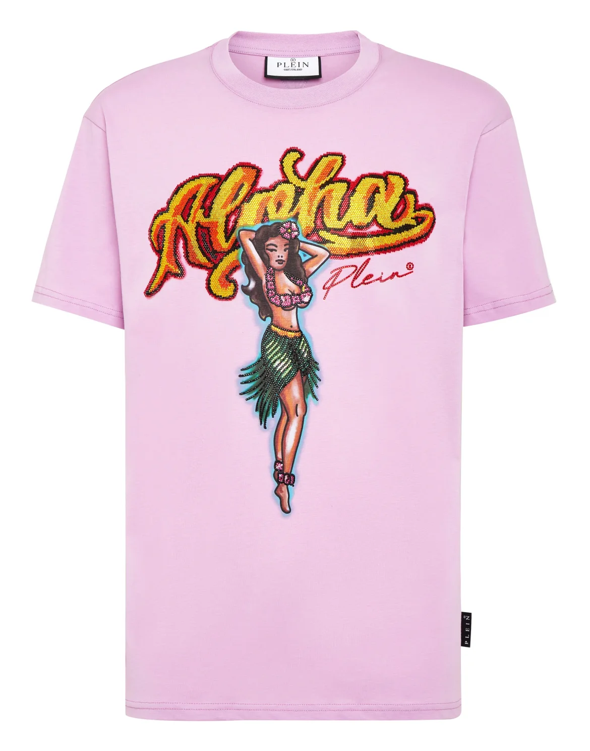 T-shirt Round Neck SS Hawaii, цвет: Розовый